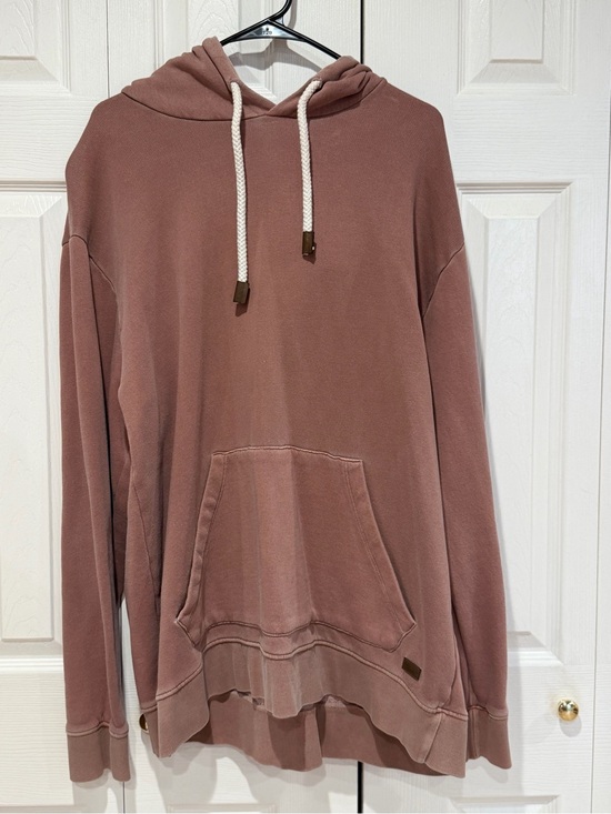 Outpost Other - Men's Washed Mauve Crewneck Hoodie Sweatshirt